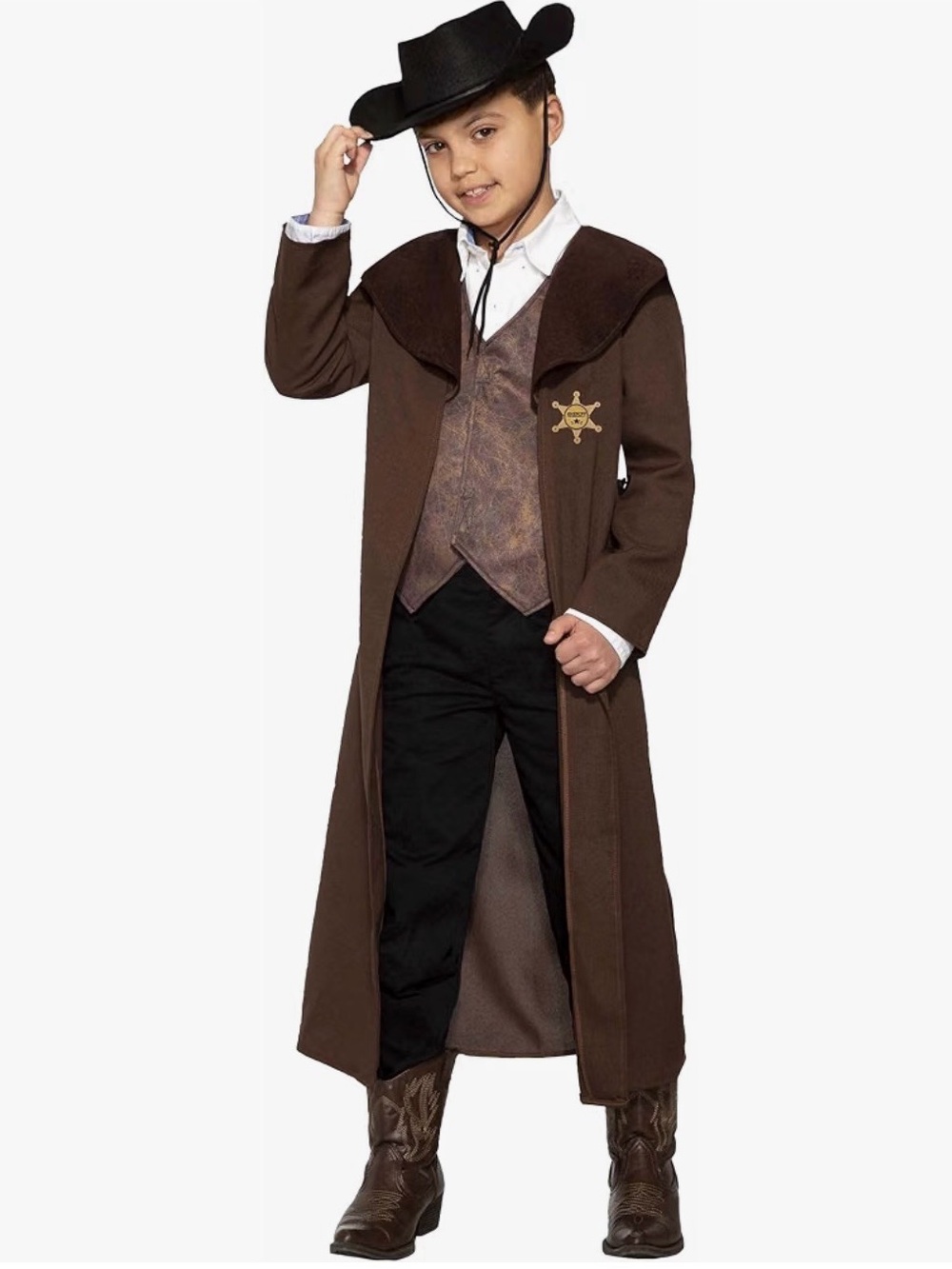 Forum Novelties Western New Sheriff Cowboy Child Halloween Costume NWT
